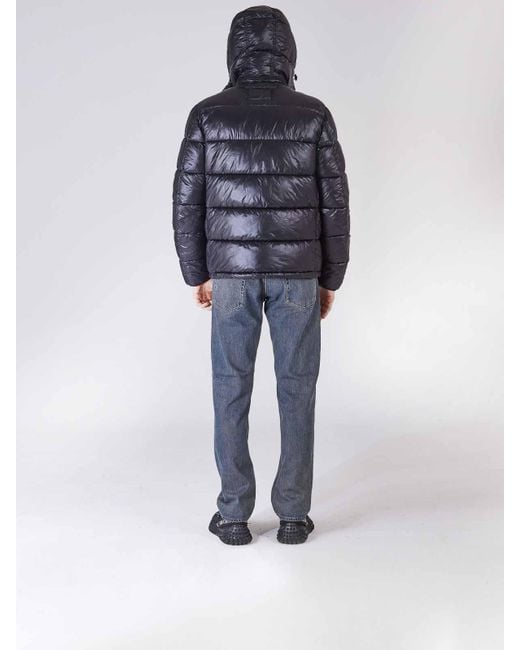 Karl Lagerfeld Blue Lighweight Tokidoki Duffle Jacket for men