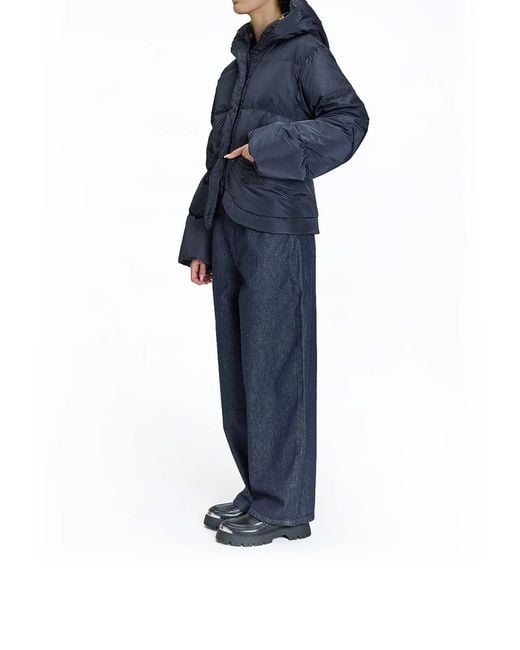 Versace Jeans Couture Blue Padded Jacket