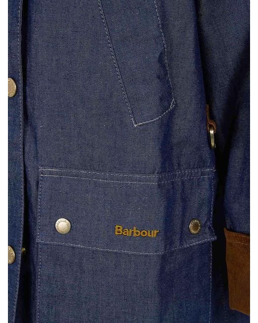Barbour Blue Asker Casual Jacket