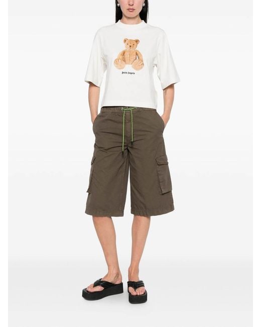 Herno Green Shorts