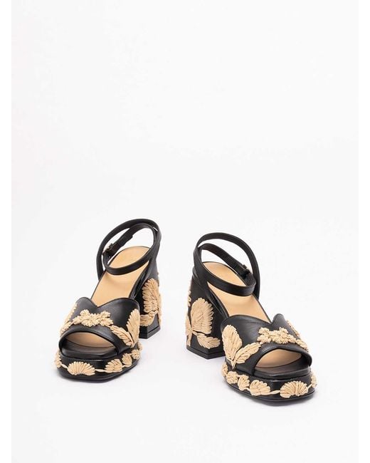 Castaner Black 'Vasilia/280' Espadrilles