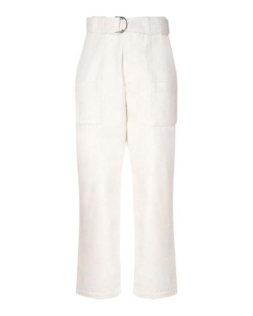 J.W. Anderson White Cargo With Belt for men