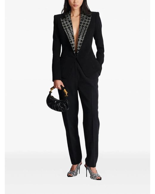 Balmain Black Leather