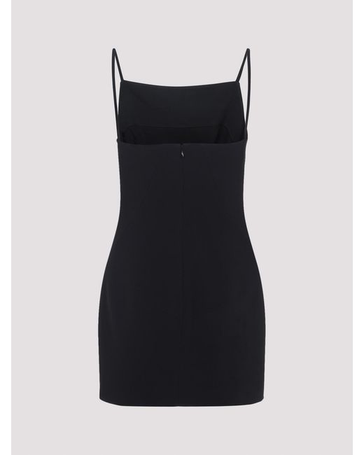 Givenchy Black Viscose Mini Dress