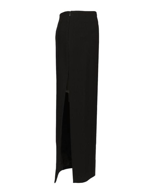 Khaite Black Skirt