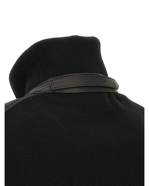 Tom Ford Black Merino Wool Bomber Jacket for men