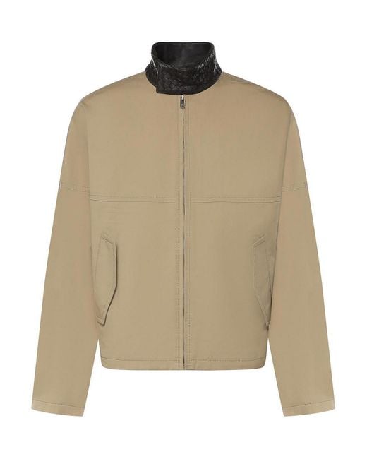 Bottega Veneta Natural Lightweight Cotton Jacket for men