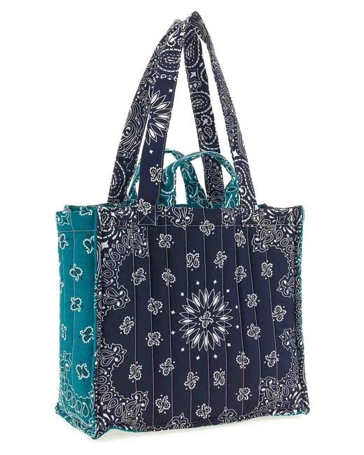 Call it By Your Name Blue Medium Shopping Bag