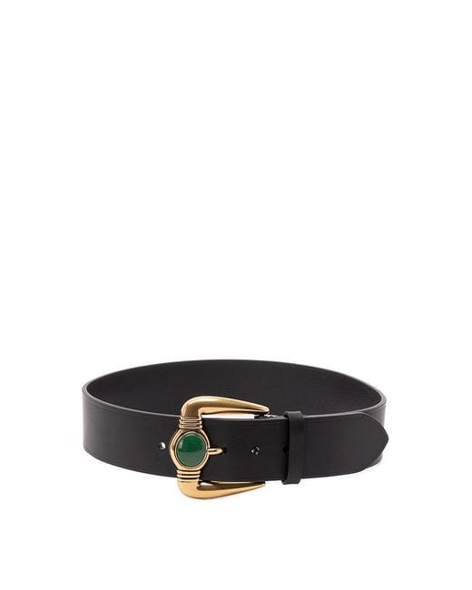 Etro Black 'Chiusura Orologio' Belt
