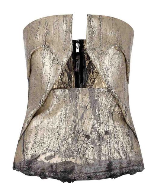 Rick Owens Multicolor Top Bustier