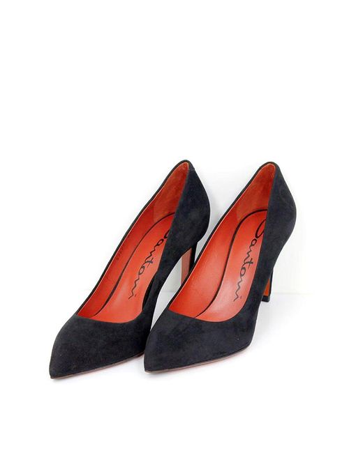 Santoni Red Pumps