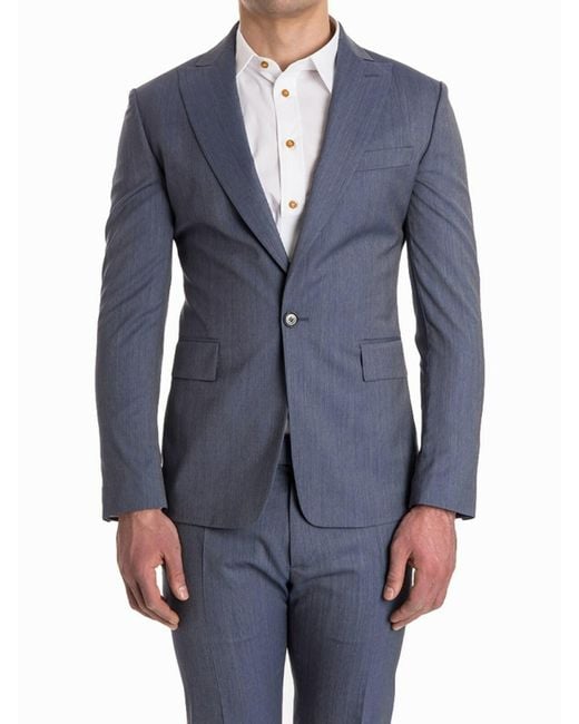 Vivienne Westwood Blue James Jacket for men