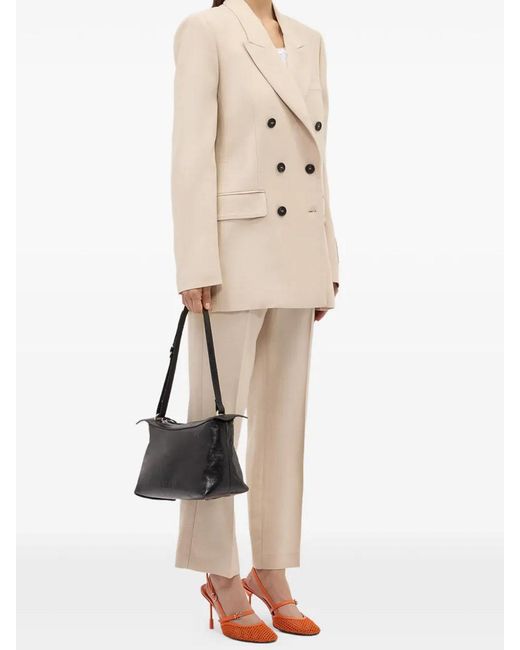 Pantaloni di MSGM in Natural