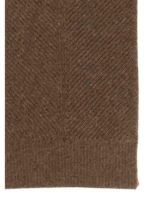 Bottega Veneta Natural Alpaca Scarf for men