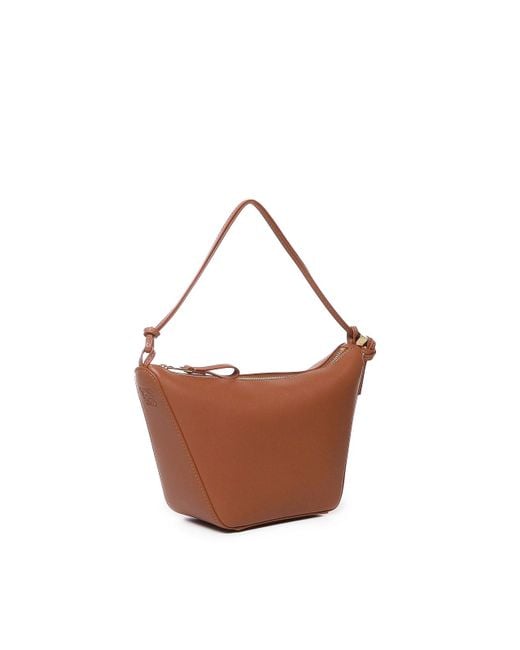 Mini Borsa A Tracolla di Loewe in Brown