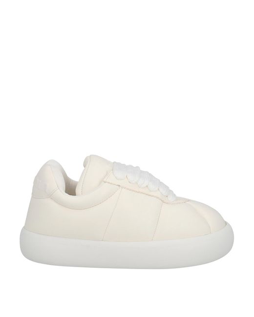 Marni Natural Sneakers In Leather