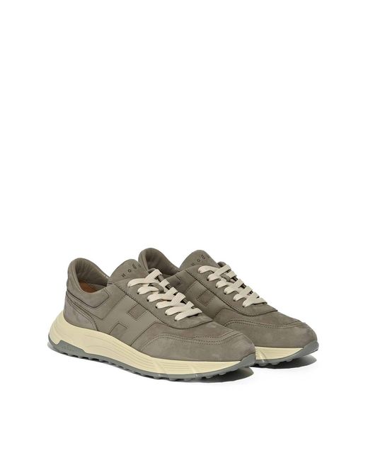 Hogan Brown Hyperlight Sneakers for men