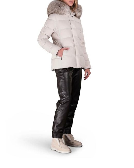 Moorer Natural Kilie-Fur-Kn Down Jacket