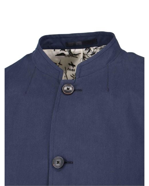 Paul Smith Blue Button Jacket