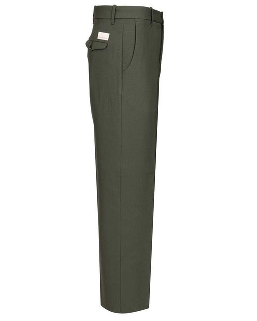 Nine:inthe:morning Green Tailored Trousers for men