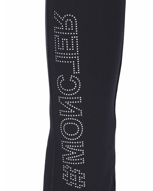 Moncler Blue Leggins With Studs