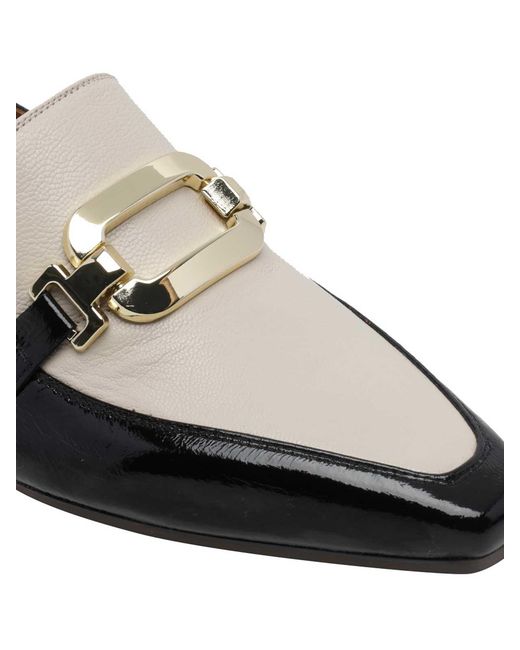 Chie Mihara Black And Gildo Loafers