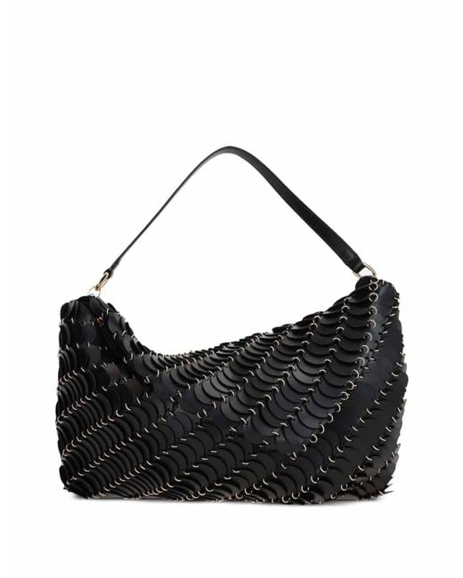 Rabanne Black Leather Bag