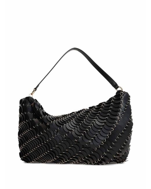 Rabanne Black Leather Bag