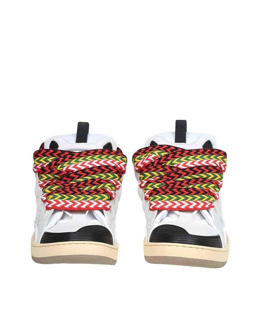 Lanvin Pink Curb Sneakers for men