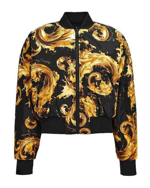 Versace Jeans Couture Black Outerwear