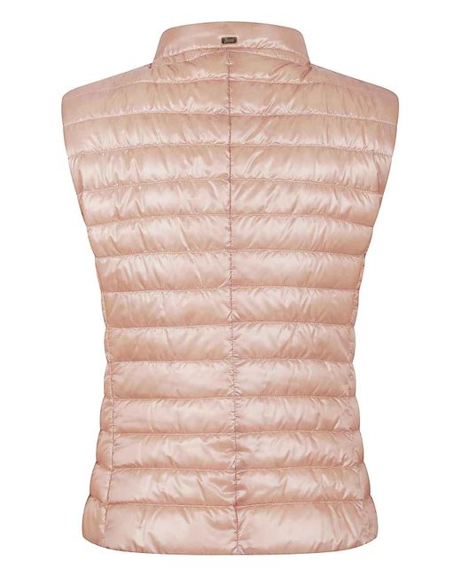 Herno Pink Vera Gilet