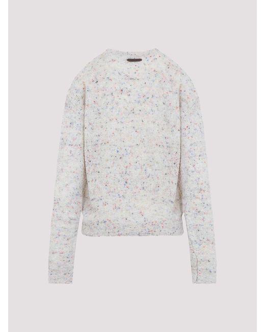 Moschino White Bear Sweater