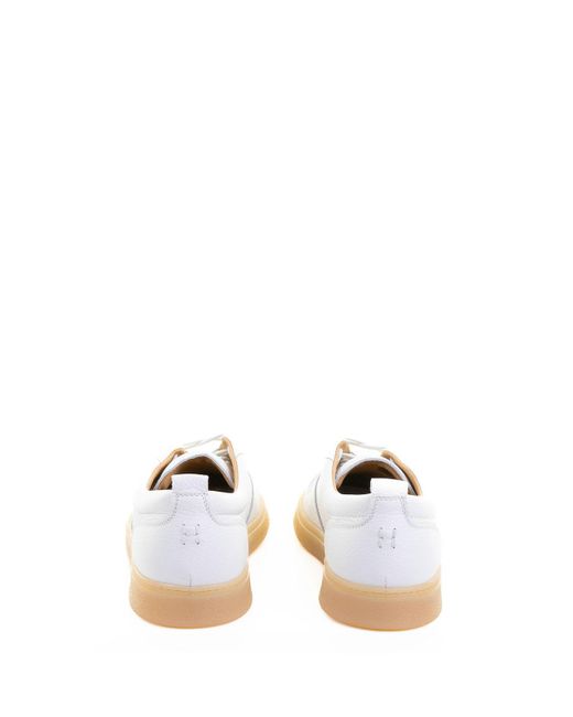 Henderson White Leather Sneaker for men