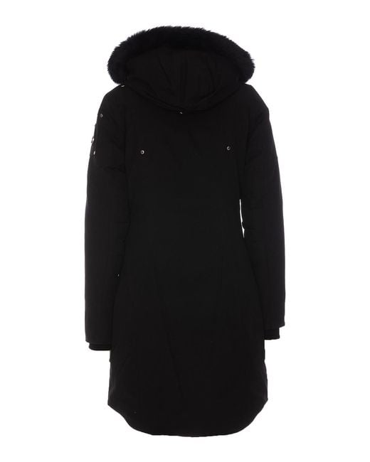Moose Knuckles Black Stirling Parka