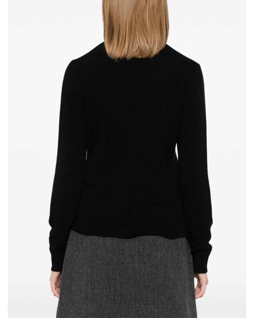 Theory Black Cashmere Turtleneck Sweater