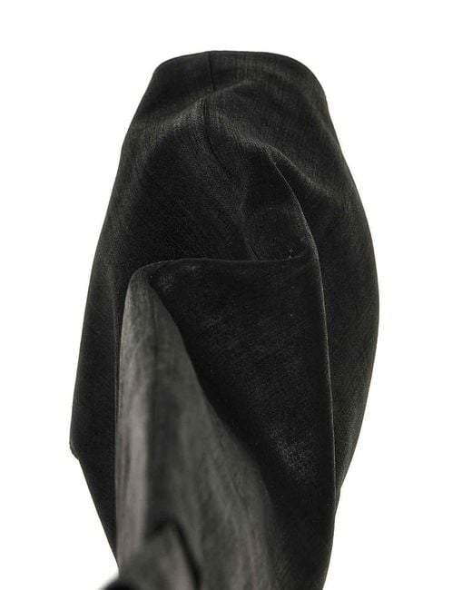 Rick Owens Black 'Fetish' Boots