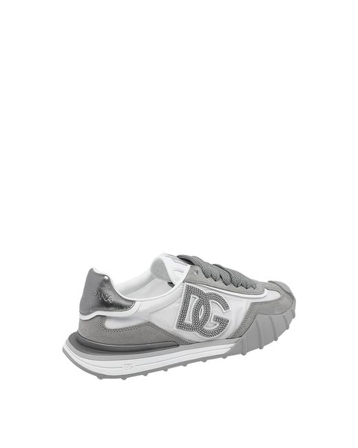 Dolce & Gabbana Gray Dg Athletic Sneakers