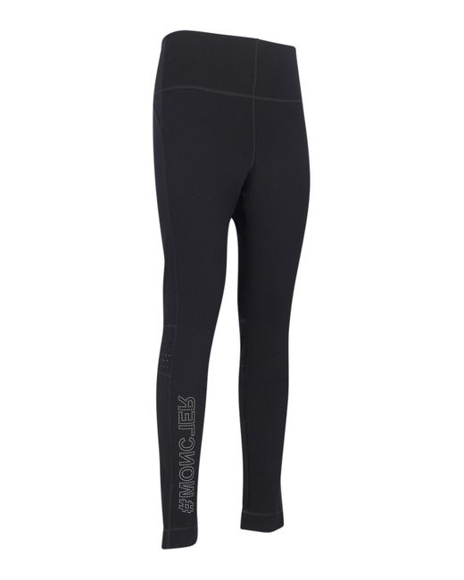 Moncler Blue Leggins With Studs