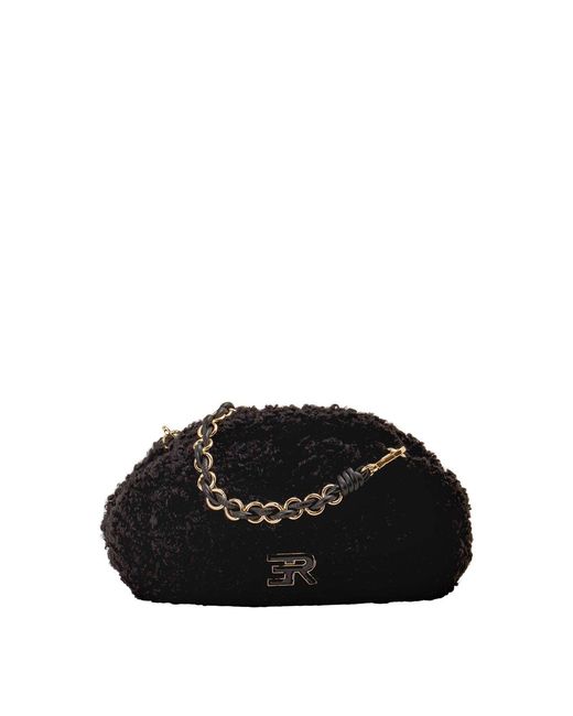 Ermanno Scervino Black Shoulder Bag