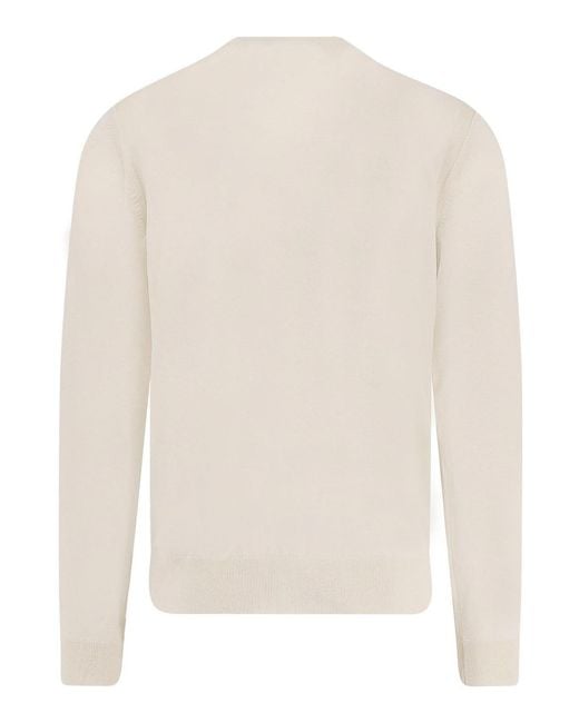 Boss White Silk Wool Shirt And Cashmere for men