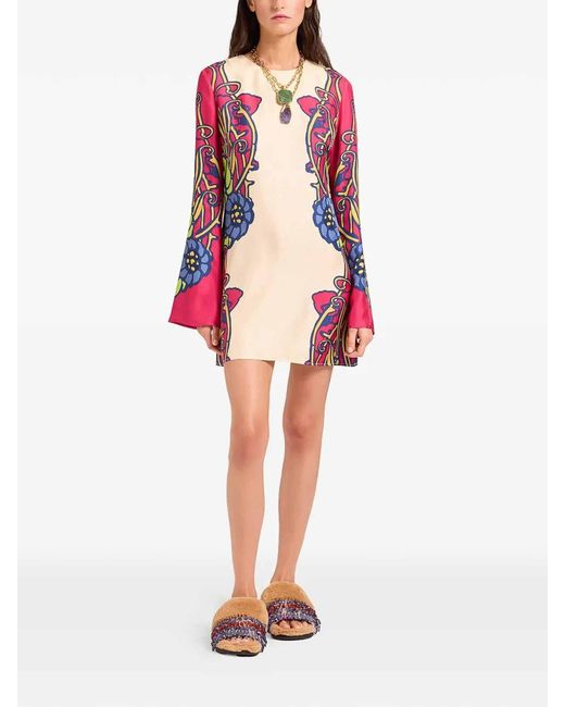 LaDoubleJ Pink Mini "Supremes" Swing Dress