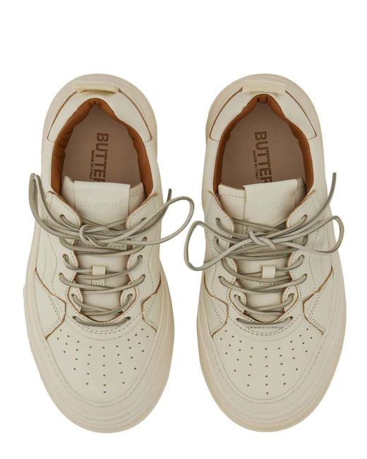 Buttero White Sneakers Circle for men
