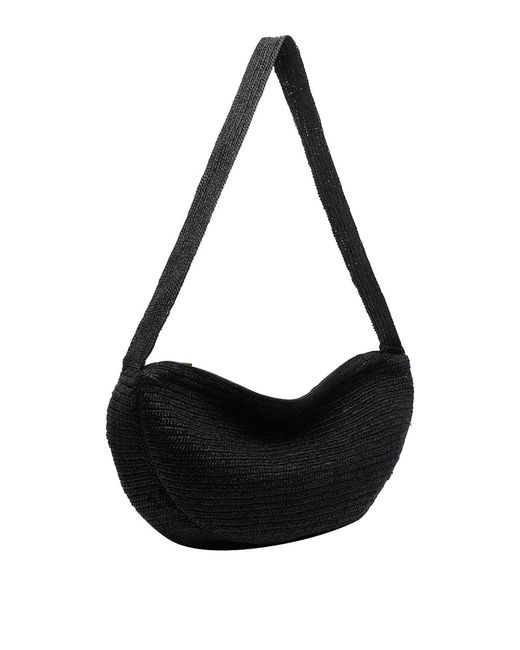 IBELIV Black Clip Crossbody Bag