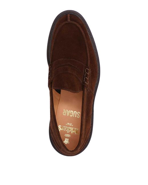 Tricker's Brown Leather Loafers for men