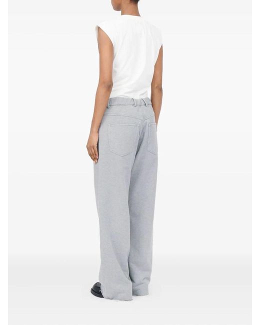 MM6 by Maison Margiela Gray Pants