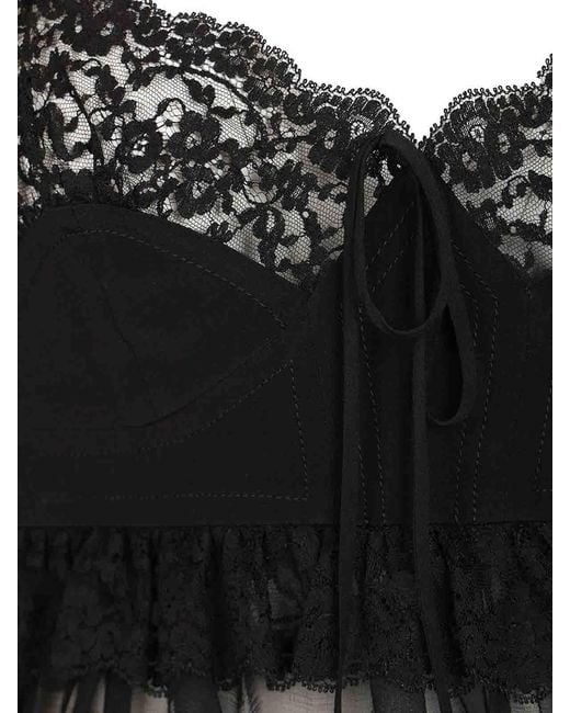 Chloé Black Lingerie Top