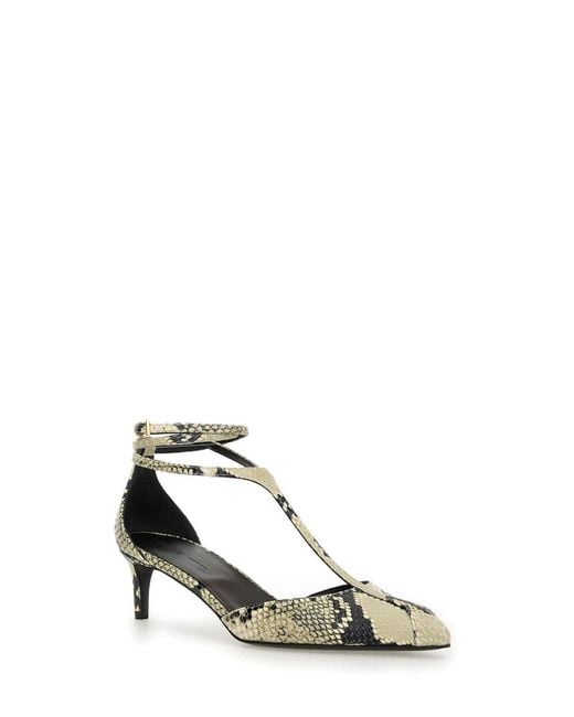 Khaite Metallic Pump Mia
