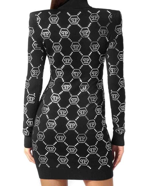 Philipp Plein Black Dress