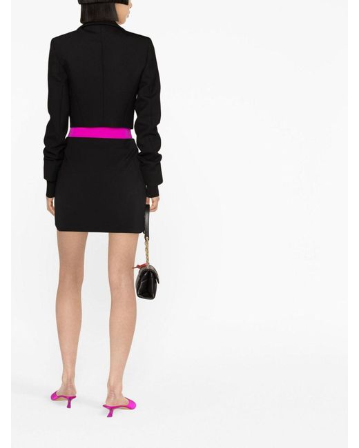 Off-White c/o Virgil Abloh Black High-Low Blazer
