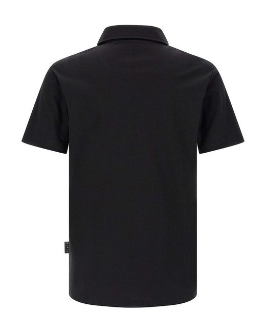 Philipp Plein Black Classic Polo Shirt for men